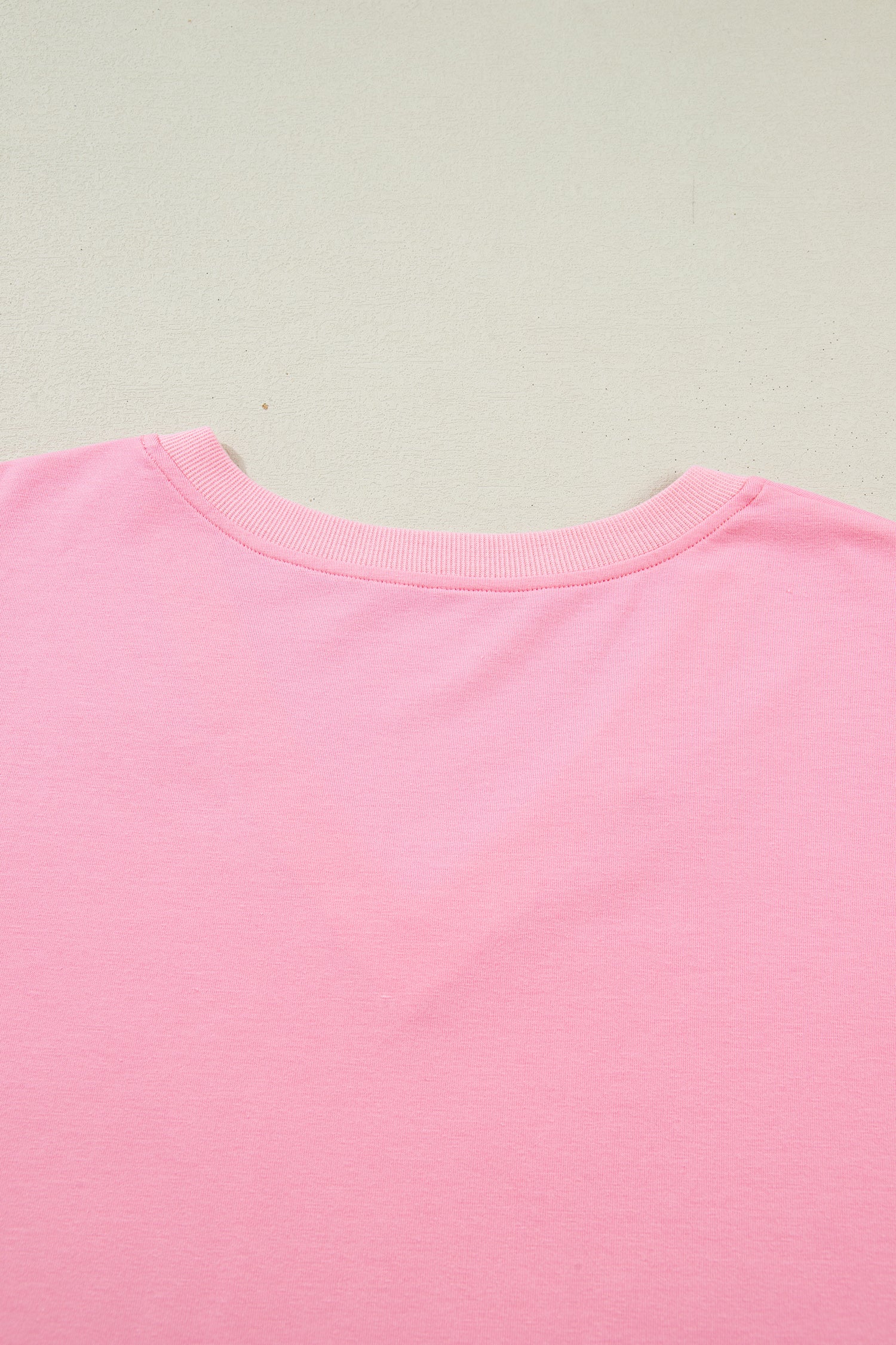 Bonbon V Neck Pleated Short Puff Sleeve Plus Size Blouse